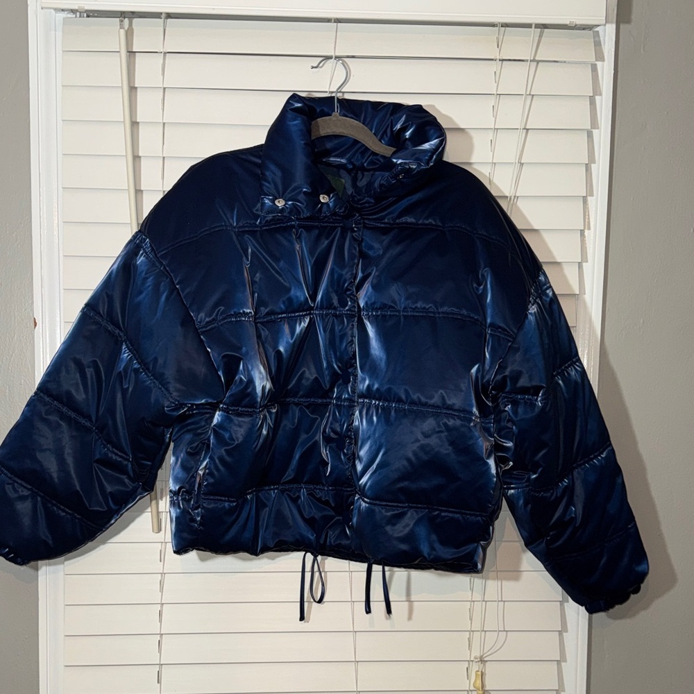 Wild Fable Navy Puffer Jacket
